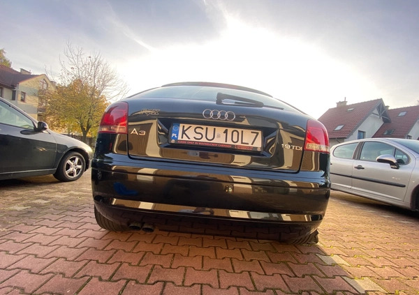 Audi A3 cena 16999 przebieg: 247708, rok produkcji 2006 z Kraków małe 154